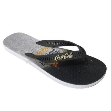 Imagem de Chinelo Dedo Masculino Casual Borracha Coca Cola Along Highway CC3481-Masculino