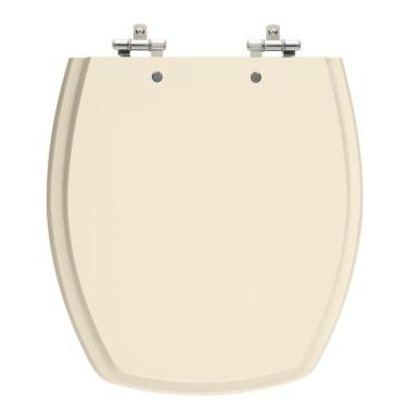 Imagem de Assento Sanitário Thema Shell (Rosa) Tampa para Vaso Incepa de Madeira Laqueada