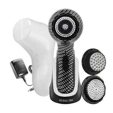 Imagem de Michael Todd Beauty Soniclear Elite - Sistema de escova de limpeza facial - Escova esfoliante para rosto e corpo com 6 velocidades