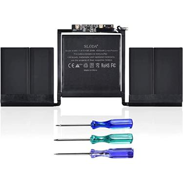 Imagem de Uenergy Bateria de substituição para laptop A1819 para MacBook Pro 13'' A1706 (final de 2016, meados de 2017) Barra de toque EMC 3071 3163 [polímero de lítio 11,41V 4320mAh]