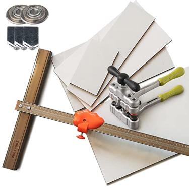 Imagem de youkzuan Ferramenta manual de cortador de azulejos preciso, cortador manual profissional para porcelana/azulejos de cerâmica, cortador capaz de ladrilhos de formato de 72 polegadas, alicate de corrida