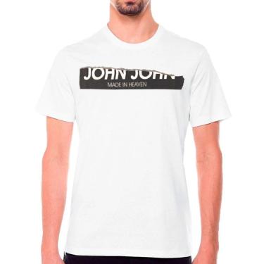Imagem de Camiseta John John Cut Masculina Branca-Masculino