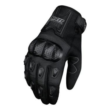 Imagem de Luva X11 Blackout 2 Motoqueiro Moto Motociclista Proteção, GG, PRETO