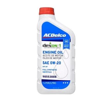 Imagem de Óleo lubrificante de motor SAE 0W-20 dexos1 Gen3 API SP - ACDelco