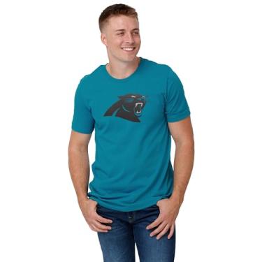 Imagem de FOCO Camiseta masculina de manga curta com logotipo do time NFL padrão, cor primária, média