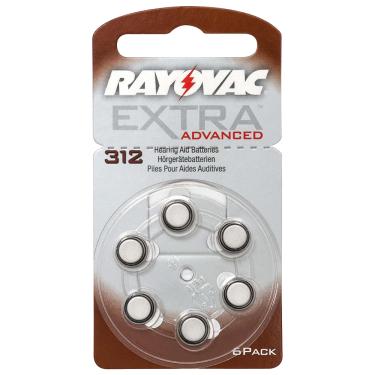 Imagem de Bateria Auditiva Tamanho 312 com 6 312AUX-6XEBRA