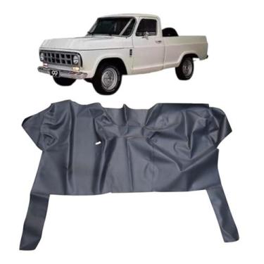 Imagem de TAPETE Assoalho Emborrachado Chevrolet C10 A10 D10 Simples - MANOS TAP