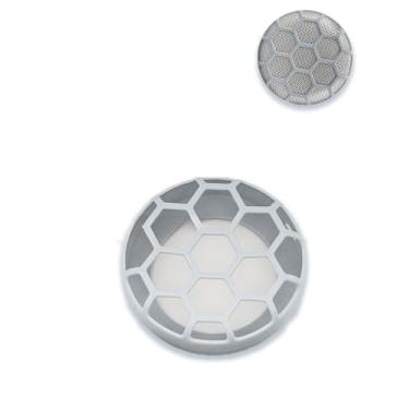 Imagem de Capa para alto-falante Bluetooth portátil Beosound A1 2ª geração, capa protetora completa de silicone à prova de choque com alto-falante Bluetooth portátil para mulheres e homens - cinza