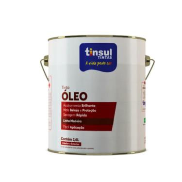 Imagem de Tinta A Óleo Assoalho Amarelo Oxido 3,6l | Tinsul