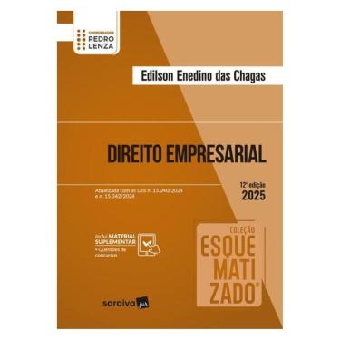 Imagem de Coleção Esquematizado - Direito Empresarial - 12ª Edição 2025