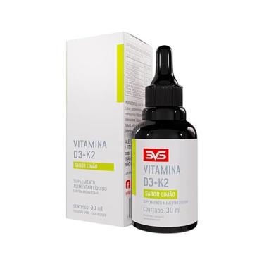 Imagem de 3VS Nutrition Vitamina D3 + K2 Menaquinona Gotas - Sabor Limão - 30ml
