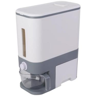 Imagem de Dispensador de arroz Sooyee 10,5 a 11,5 kg com copo medidor de 10 L he