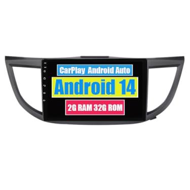 Imagem de RoverOne Central Multimídia para Honda CRV CR-V 2012 2013 2014 2015 2016 com CarPlay An...