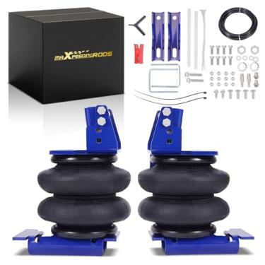 Imagem de maXpeedingrods Kit De Bolsas Suspensão A Ar Traseira 5.000 Libras Para Dodge Ram 2500, 3500, 2003-2013, 1500 Mega Cab, 2006-2008, Mola Auxiliar