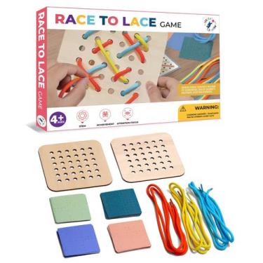 Imagem de Jogo de viagem Little Jupiter Race to Lace por mais de 4 anos