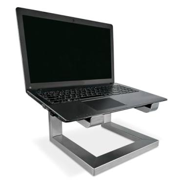 Imagem de Suporte para Notebook Laptop Macbook Stand Dj em Aço - Prata