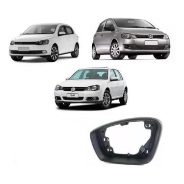 Imagem de Moldura Retrovisor Sem Furo Gol Voyage Saveiro G6 Fox Up Le