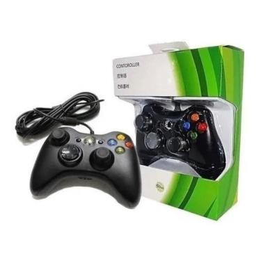 Imagem de Controle Usb Xbox 360 Com Fio Aplicável Pc