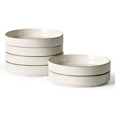 Imagem de Juego de 6 Cuencos para Pasta famiware Star 7.5" con Doble Esmalte Rea