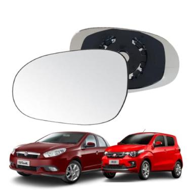 Imagem de LENTE RETROVISOR GRAND SIENA 13/16 C/BASE - Lado Direito(Passageiro)