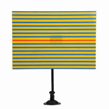 Imagem de Ferramenta de remoção de reparo de amassados, placa de linha do refletor, cor amarela e azul para corpo automotivo, danos causados ​​por granizo, reparo sem pintura