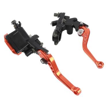 Imagem de Generic Embreagem de Freio de Motocicleta de 7/8 Polegadas 22 Mm Adequada para Kit de Alavancas de Reservatório de Cilindro Mestre Com Base de Espelho Retrovisor para Distância Ajustável de Seis