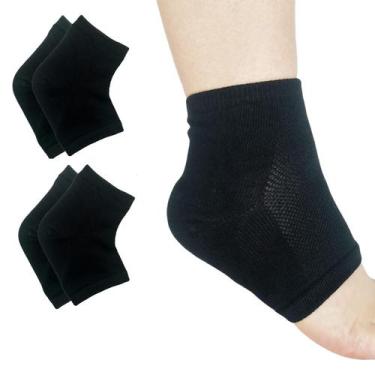 Imagem de Meia esportiva Gel Heel FonsBleaudy para crianças com fascite plantar