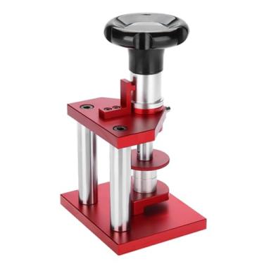 Imagem de Cosiki Ferramenta Precisa de Prensa de Caixa de Relógio para Fechamento/redimensionamento, Com Controle Total para Reparadores, 20 Matrizes Incluídas para Relojoeiros