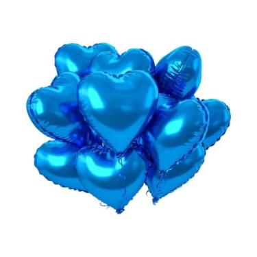 Imagem de Balões De Alumínio Em Forma De Coração Rosa 18 Polegadas 510 Peças Dec