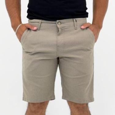Imagem de Bermuda Ogochi em Tecido Casual Masculina-Masculino
