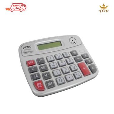 Imagem de Calculadora De Mesa 8 Dígitos - Fix