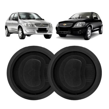 Imagem de Difusor Ar Central Lateral Celta Prisma (2Un) Preto