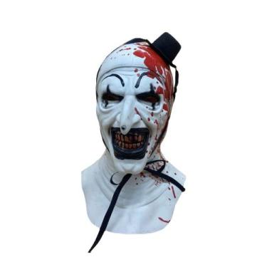 Imagem de Halloween Cosplay Terrifiers Mask Headgear Latex para adultos - yiweis