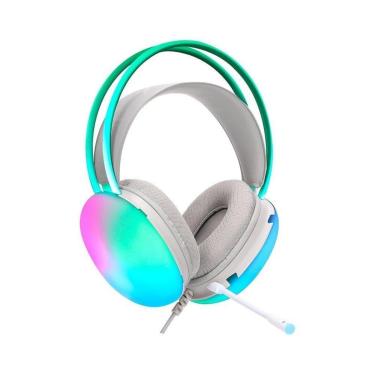 Imagem de Headset Gamer Xtrike GH-511, Drivers 50mm, Conexão P2, Iluminação RGB, Branco - GH-511-Unissex
