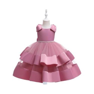 Imagem de Vestido De Festa De Aniversário Elegante Para Meninas, Vestido De Prin