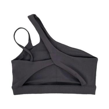 Imagem de Sutiã Esportivo Feminino Push up Com Alças Oblíquas À Prova De Impacto