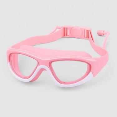 Imagem de Óculos de natação infantil-criança premium-silicone - paidi, Rosa