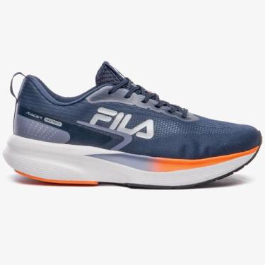 Imagem de Tênis Fila Racer Fastpace Masculino Marinho, Marinho azul laranja, 43