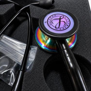 Imagem de Estetoscópio 3m Littmann Classic lll Black Rainbow 5870
