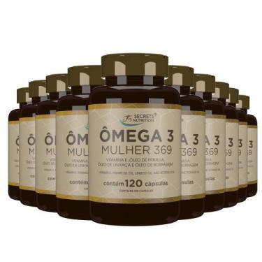 Imagem de Omega Mulher 3 6 9 Óleo Linhaça Borragem Primula 10x120 capsulas - Sec