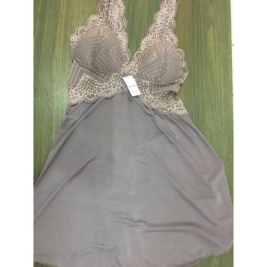 Imagem de Camisola com bojo - Fio de Seda, Roxo, G