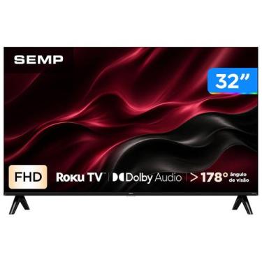 Imagem de Smart TV 32" Semp Full HD LED 32S42R Roku 2026, 32"
