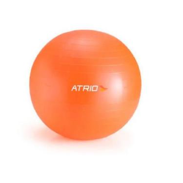 Bola de Pilates 45cm, Laranja, Com Bomba de Ar, T9-45, Acte Sports
