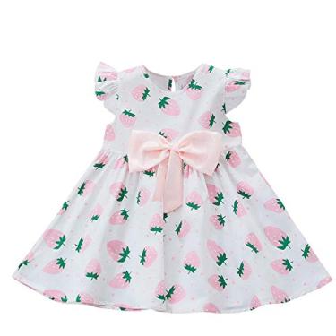 Vestido Infantil De Bebê Recém Nascido Rosa Mesversario Princesa Luxo 0 a  10 Meses em Promoção na Americanas