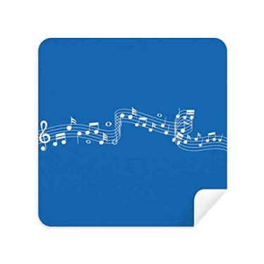Imagem de Blue Terweavg Music 5-le limpador de tela pano de limpeza de equipe tecido de camurça 2 peças