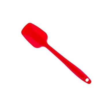 Imagem de Mini Espátula Raspador em Silicone Cozinha Confeitaria Maçica Pão Duro 22cm(Vermelha)