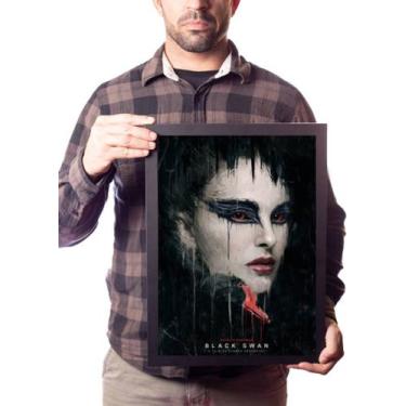 Imagem de Quadro Filme Cisne Negro Arte Na Moldura Decoração - Fanarte