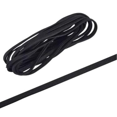 Imagem de AHANDMAKER Vestido de noiva feminino de 192 cm com laço nas costas para casamento, fita preta com cadarço para vestido de noiva, cordão traseiro para substituição com zíper, vestidos de formatura de