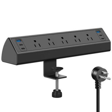 Imagem de Estação de Carregamento Jgstkcity 40W - 4 Portas USB-C PD + 5 Tomadas 