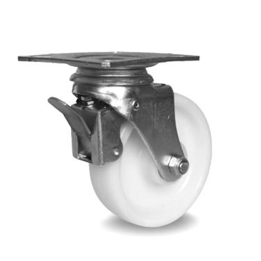 Imagem de Rodizio Industrial 5 Pol. Roda Nylon C/freio 250 Kg